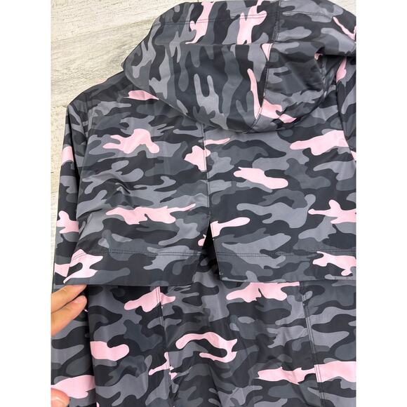 Calvin Klein Women’s XS Pink Camo zip up Hooded Performance Jacket Coat NWT - Picture 8 of 8
